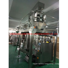 Automatic Weighting Vertical Full Automatic Sachet Snack Food Packaging Machinery 10 Heads